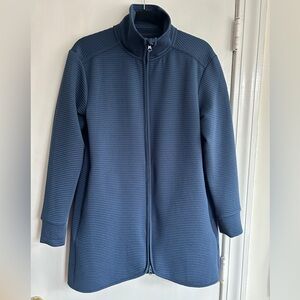 MPG Navy Ribbed Performance Jacket size M